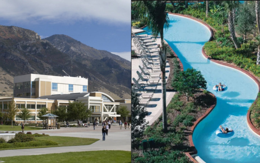 BYU Adds Lazy River to Incentivise Students to take Summer Term Classes